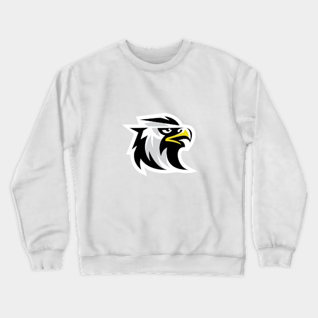 eagle head design Crewneck Sweatshirt by Aksa Inov